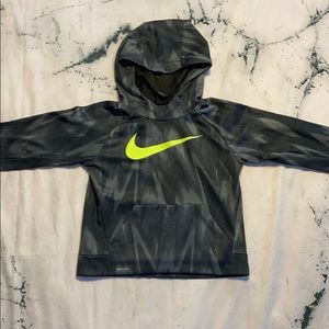 Boys Dri-fit Nike Gray Sweatshirt